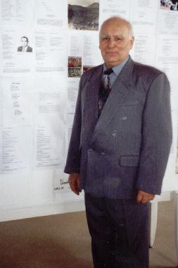 Mieczyslaw SMIALEK au Mur de poésie de Tours 2001.