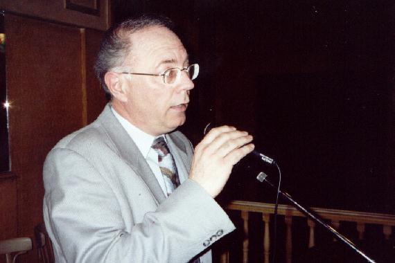 Alain COCHARD au "Banquet de la poésie" 2002