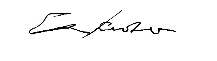 Signature d'Eduard KLOTER.