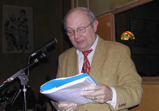 Guy LECLERC au Banquet de la posie de Tours, le 14 mars 2004.