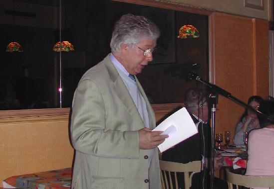 Michel MARTIN au Banquet de la poésie de Tours, le 14 mars 2004.