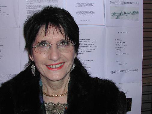 Catherine BANKHEAD au Mur de poésie de Tours 2005.