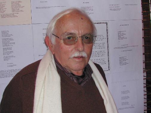 Miguel ROZA au Mur de poésie de Tours 2005.