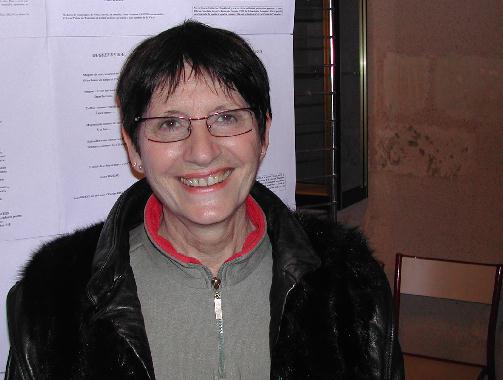 Catherine BANKHEAD au Mur de poésie de Tours 2006.