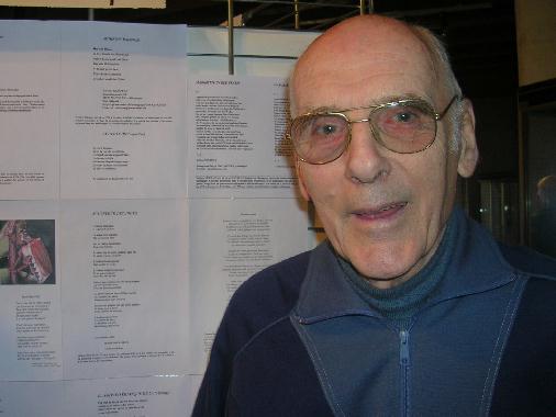 Gerhard ZOTTER au Mur de poésie de Tours 2006.
