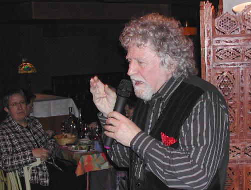 Jean-Paul ORCEL au Banquet de la poésie, le 12 mars 2006 à Tours.