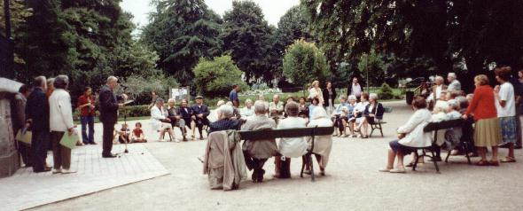 4èmes Rencontres littéraires au jardin des Prébendes - 6 septembre 2002