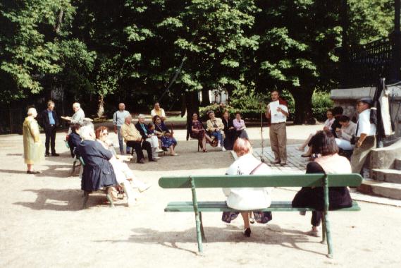 4èmes rencontres littéraires au jardin des Prébendes de Tours - 2 août 2002
