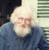 Eugène BIZEAU, le 5 septembre 1985, à 102 ans. Photo Régis CROSNIER.
